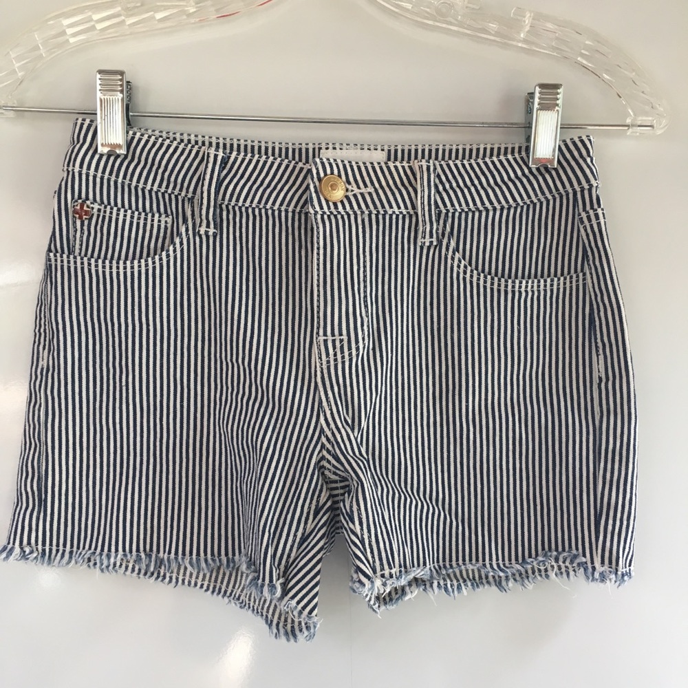 Hudson stripe shorts